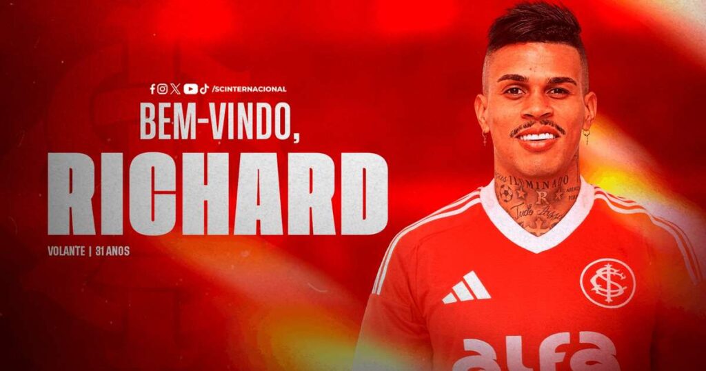 Inter oficializa chegada de novo volante