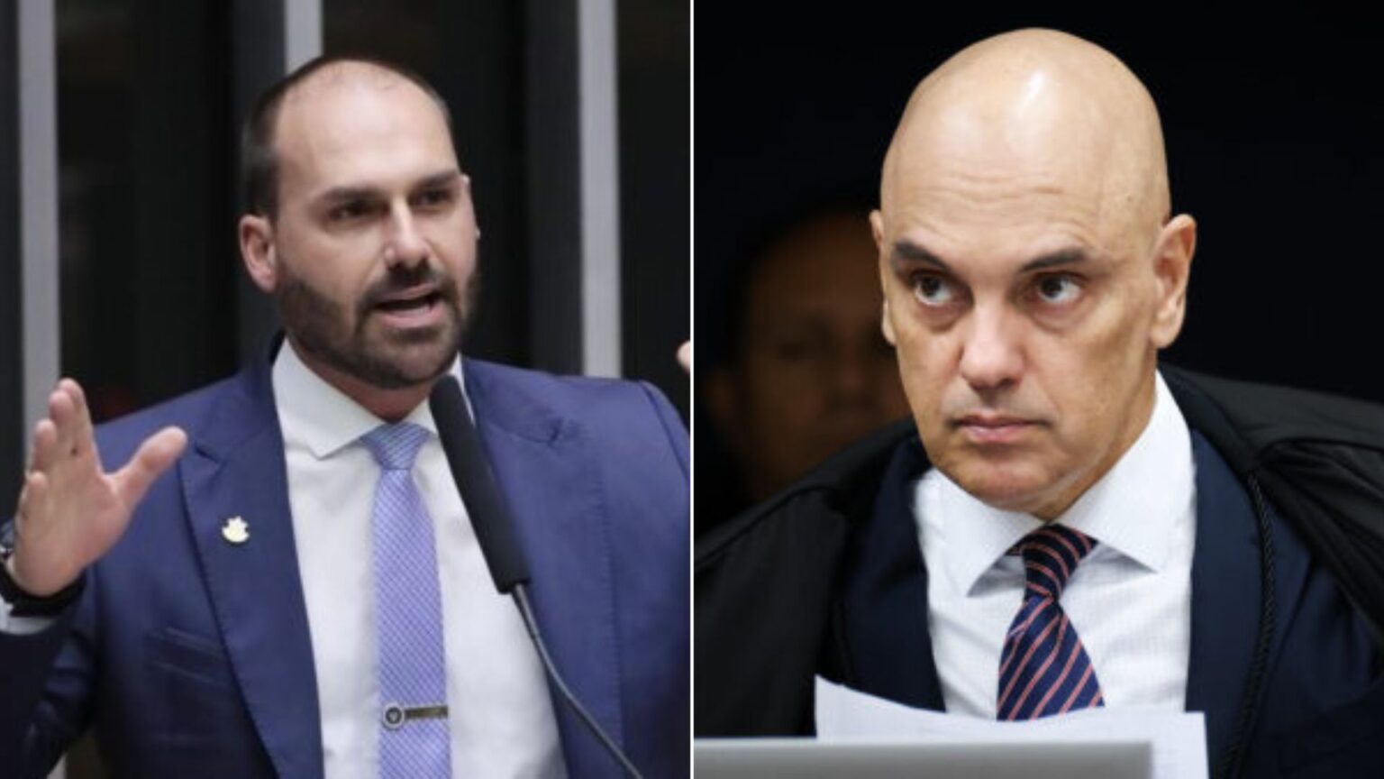 Eduardo Bolsonaro celebra sanção dos EUA a Moraes; veja outros