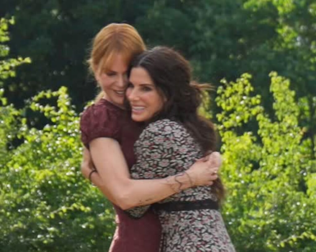 Nicole Kidman e Sandra Bullock celebram começo das filmagens de “Da Magia à Sedução 2”