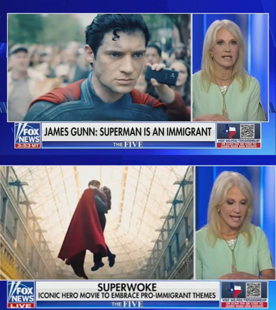 Fox News ataca “Superman”, chamando filme de “Superwoke”: “Ideologia jogada na cara”