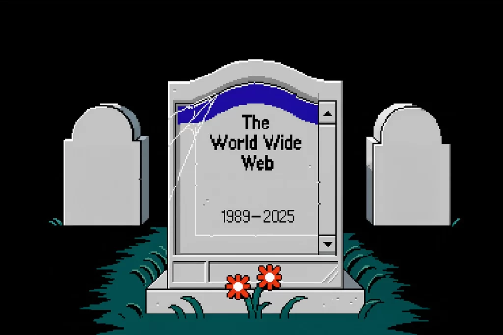A web morreu — e a ‘The Economist’ apenas fez o obituário