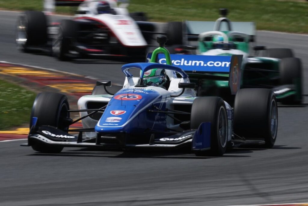 Indy NXT:Caio Collet segura Hauger e vence prova 1 em Laguna Seca