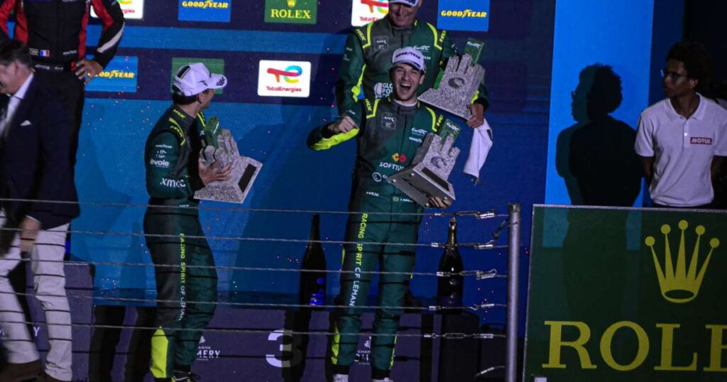 Dudu Barrichello: pódio emocionante em casa