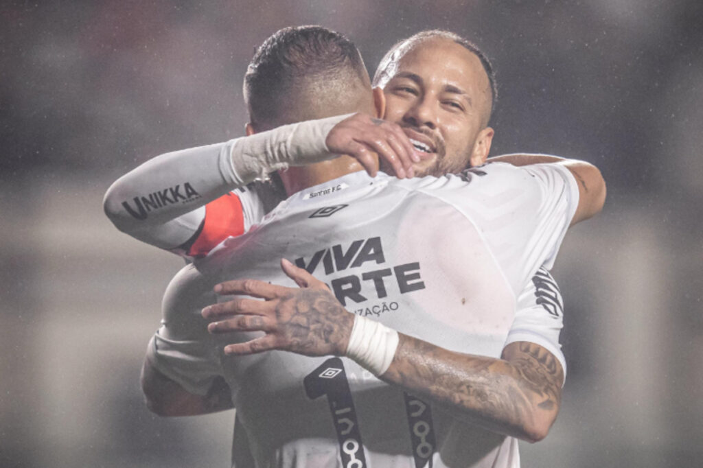 Neymar abre a contagem e Santos vence a Desportiva Ferroviria em amistoso