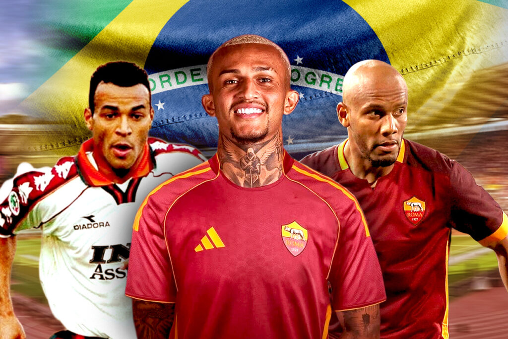 Cafu, Maicon e Wesley… ex-Fla aumenta linhagem brasileira na Roma