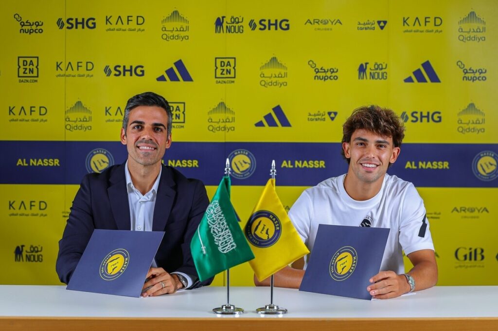 Al Nassr oficializa chegada de Joo Flix