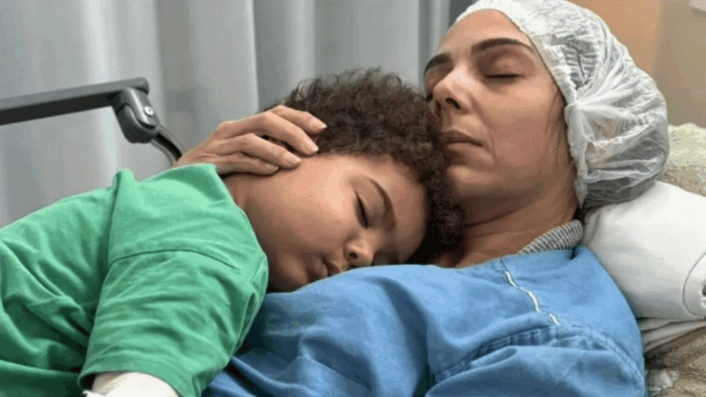 Jornalista da Globo mostra luta do filho de 4 anos contra a leucemia: “Prova dificílima”