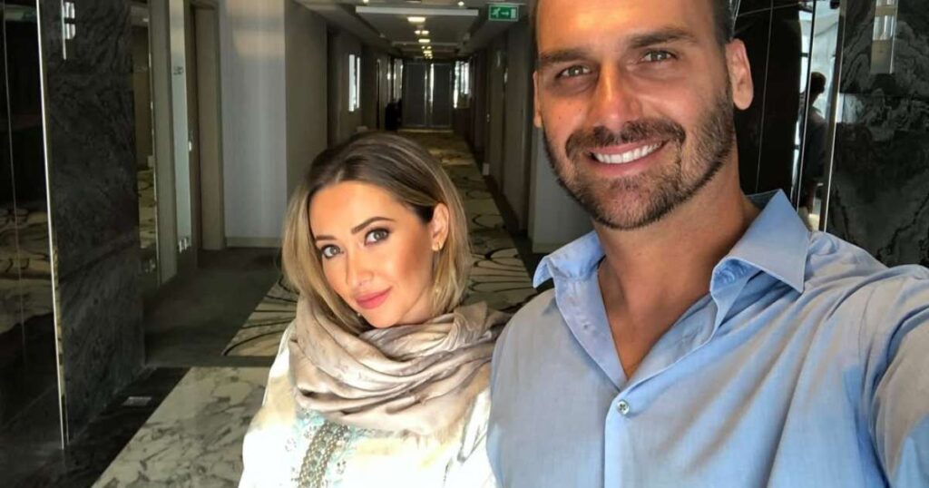 Eduardo Bolsonaro acusa STF de bloquear contas da esposa