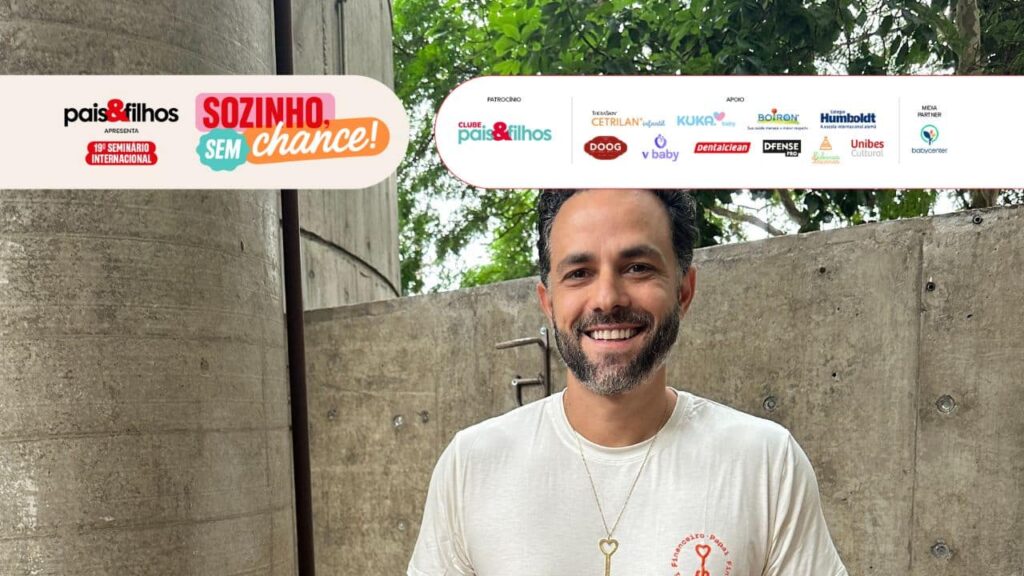 Thiago Godoy marca presença no 19º Seminário Pais&Filhos, na mesa-redonda “Pai não é rede de apoio”