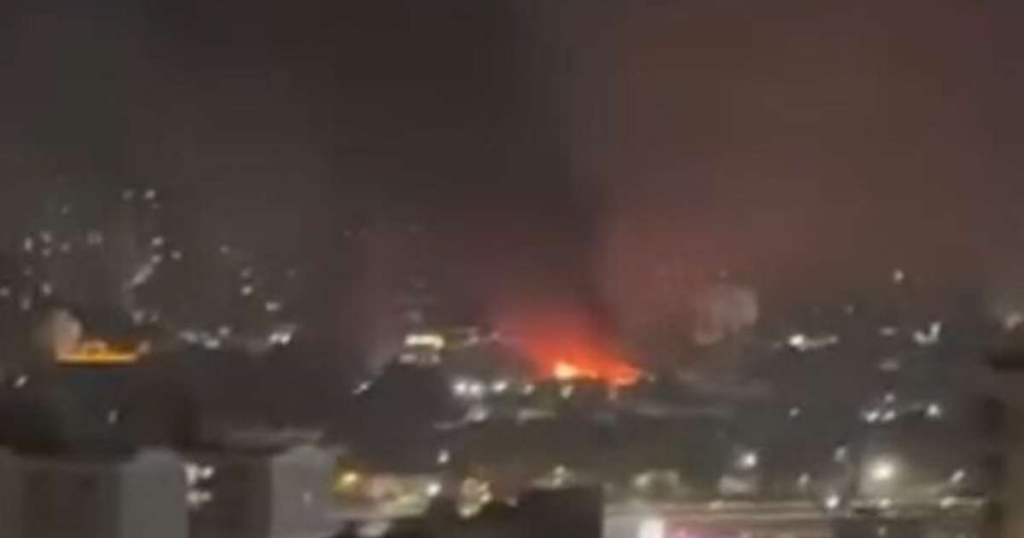 Quedas de balões provocam incêndios em Santo Amaro; veja vídeo