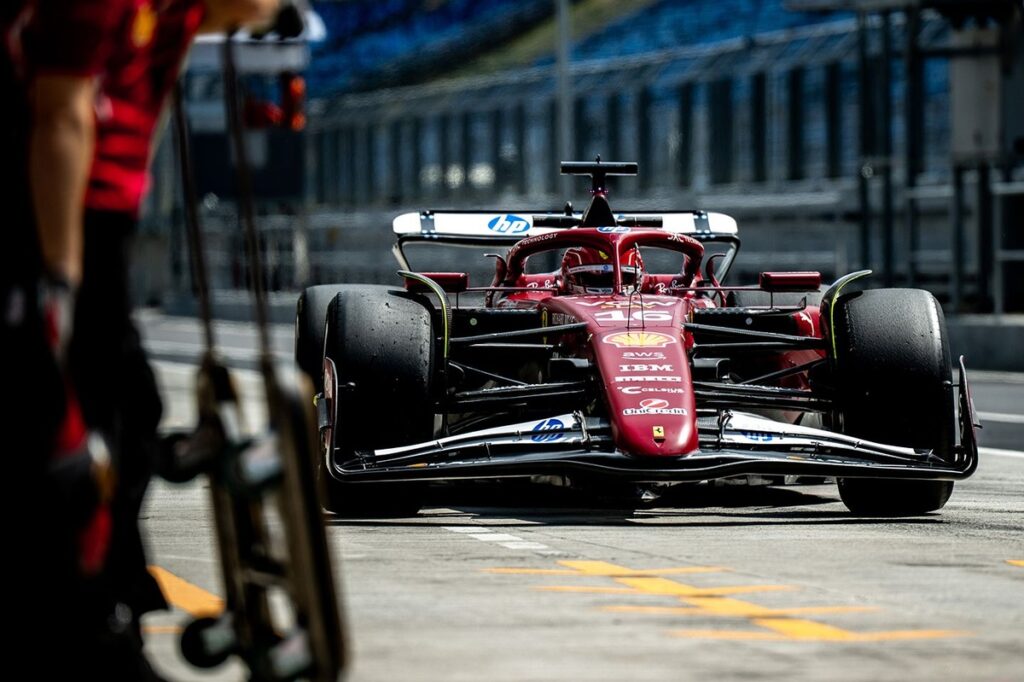 Pirelli finaliza teste de pneus com Leclerc e Colapinto