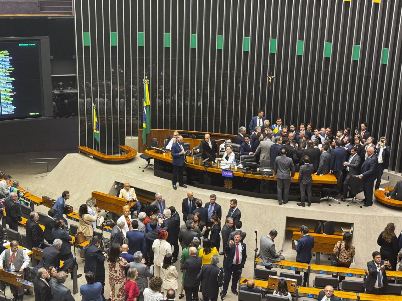 Motta entra em choque com oposição no Congresso