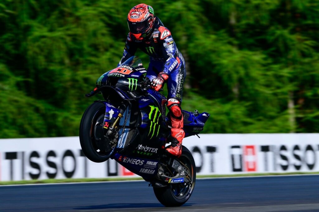 MotoGP:Quartararo confirma teste em Misano com motor V4 da Yamaha