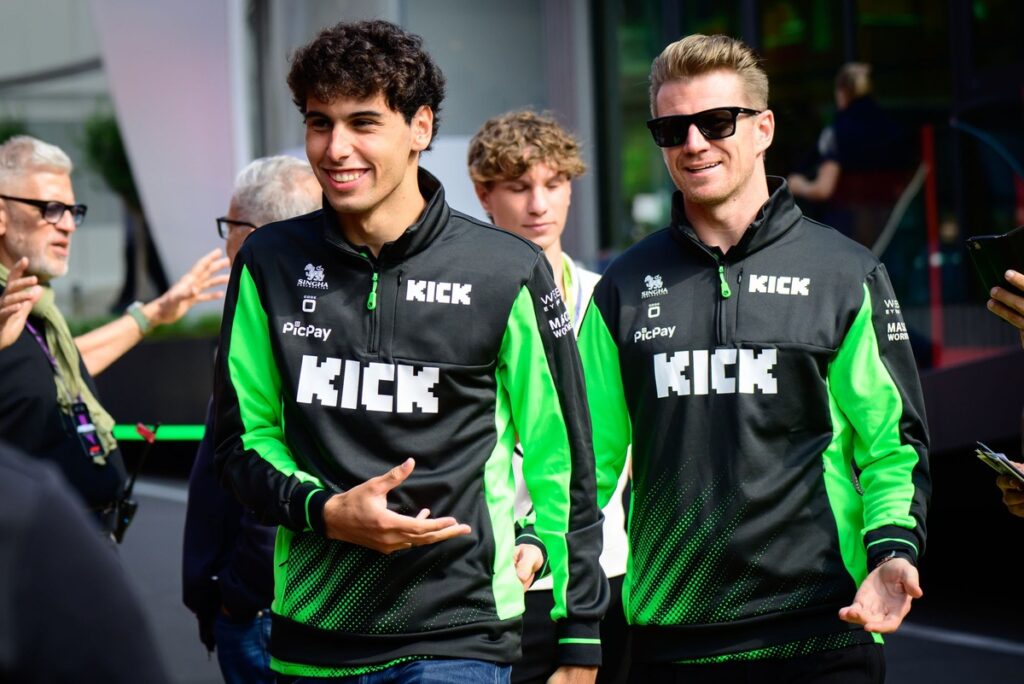 F1:Bortoleto comenta amizade com Hulkenberg e cita desconfiança