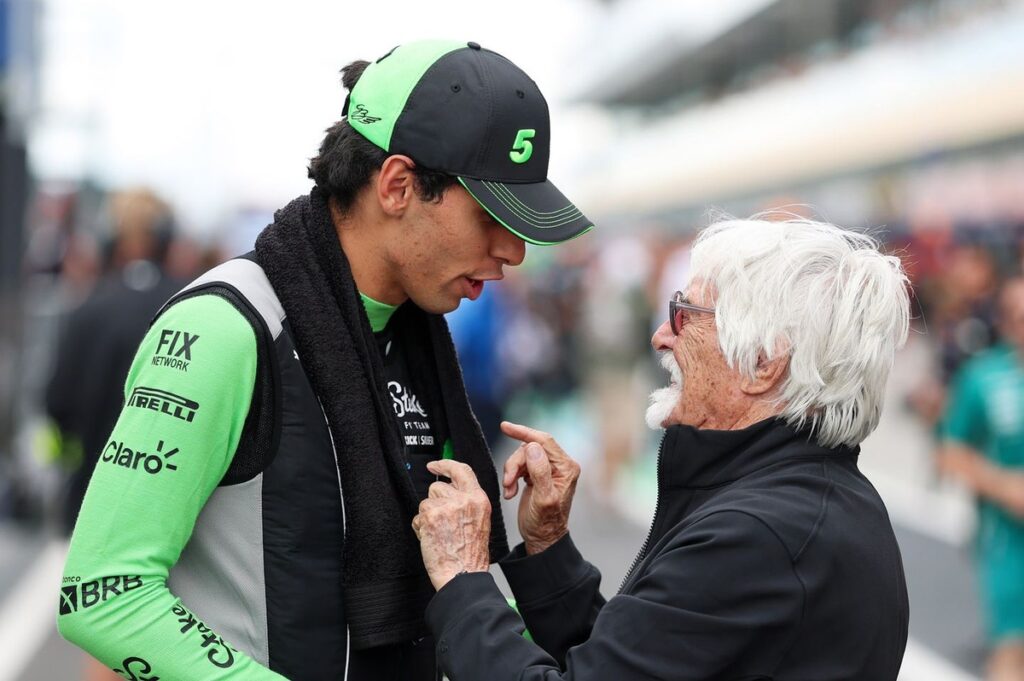 Ecclestone celebra Bortoleto e diz feliz por ter ajudado Gabi