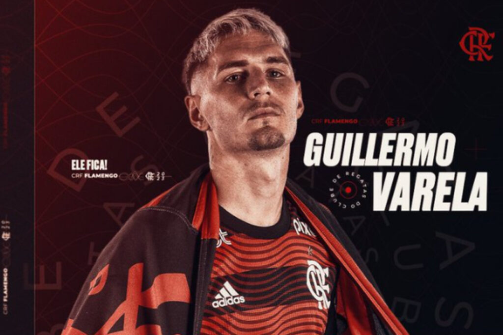 Flamengo renova com Varela at o fim de 2027