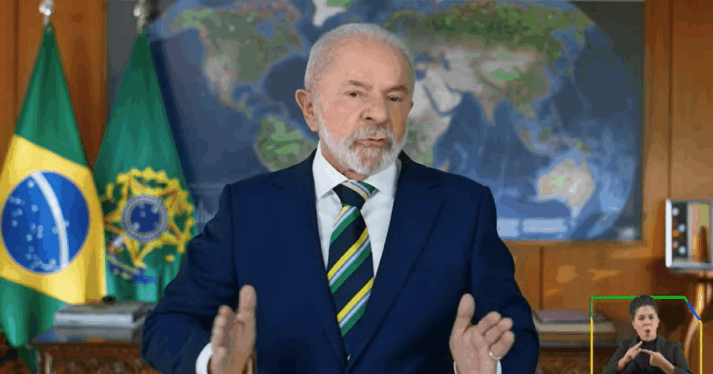o pronunciamento de Lula na TV pelo 7 de setembro