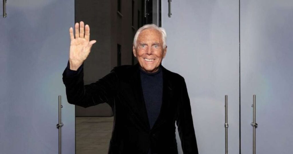 Morre Giorgio Armani, o “alfaiate” que redefiniu a moda feminina