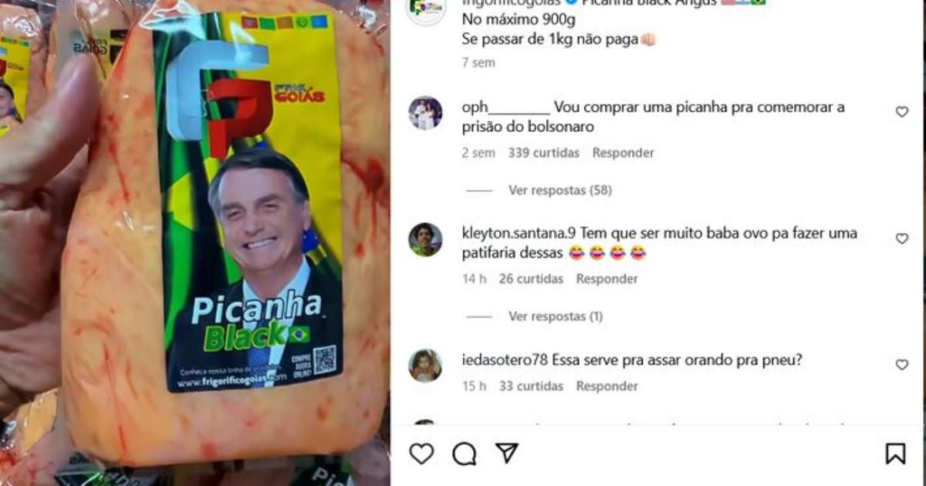 Frigorífico em Goiás põe cartaz que ‘petista não é bem-vindo’ e deputado do PT protocola denúncia