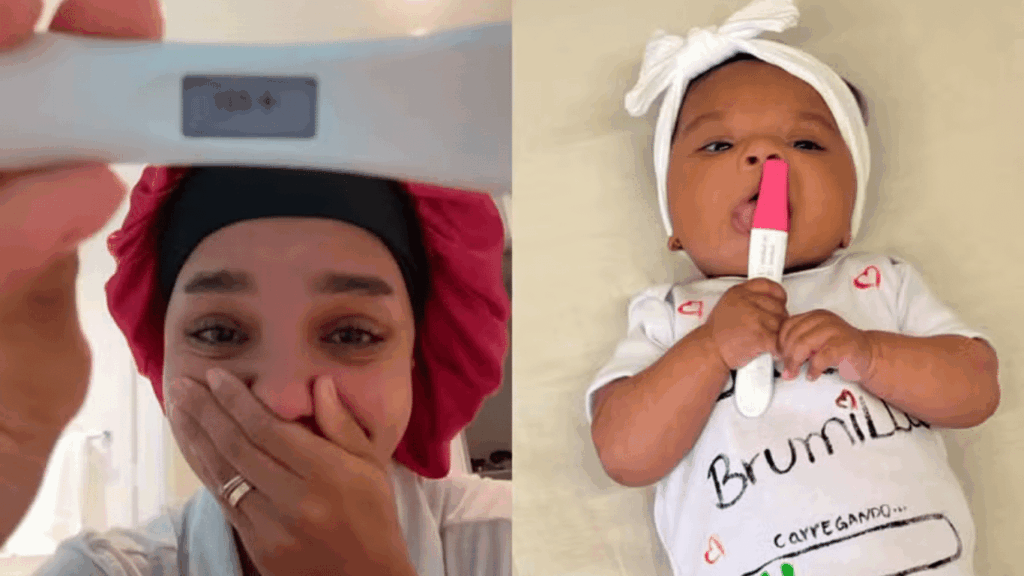 Brunna Gonçalves celebra 1 ano da descoberta da gravidez e mostra nova foto da filha com Ludmilla