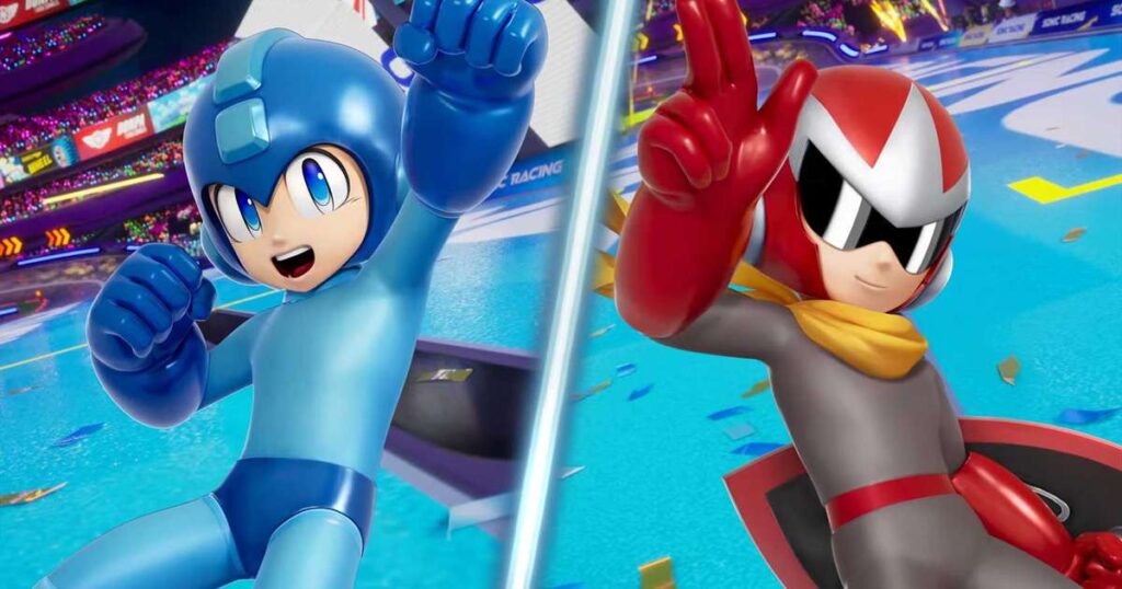 Mega Man e Proto Man estão a caminho de Sonic Racing: CrossWorlds