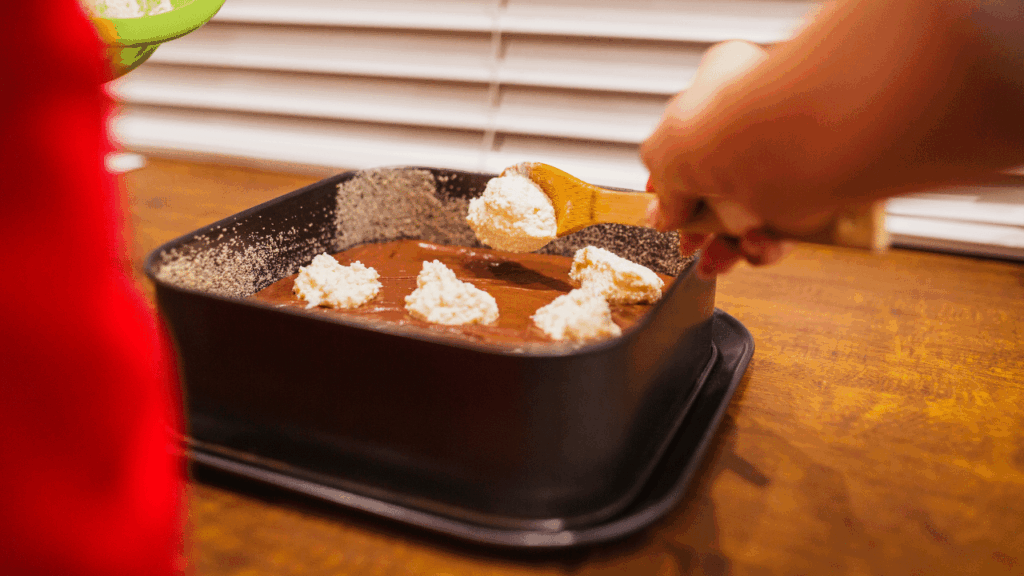 Receita simples de bombom de travessa
